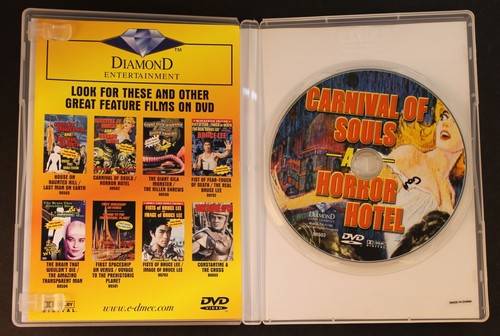 DVD 2 Movies Carnival Of Souls 1962/Horror Hotel 1960 Diamond Entertain. 2000 - Picture 3 of 3