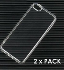 iPod Touch 5th 6th  7th Generation - 2 Pack Soft Silicone TPU Rubber Clear Case