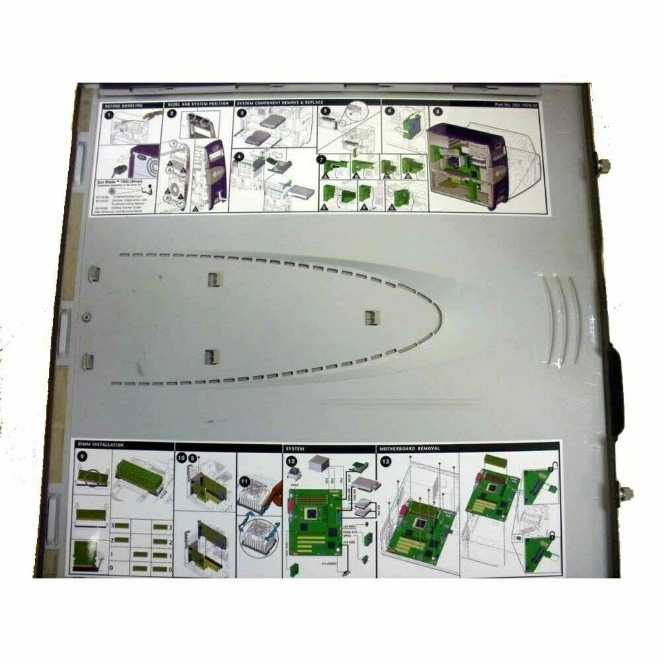 Sun Blade 1500 Silver 1.5Ghz, 2GB Memoria, 2 x 120GB HDD, XVR100 180 días de garantía Foto 2 de 2