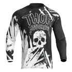 Thor Sector Gnar Black and White MX Off-Road Jersey - Youth Sizes 2XS & XS