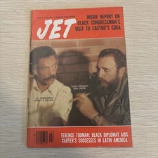 fidel castro Jet Magazine july 7 1977  black African
