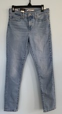 NWT Levi  s 311 Skinny Distressed Blue Denim Women  s Size 28 X 30 6 Jeans