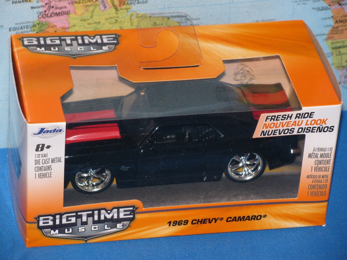 1/32 JADA BIGTIME MUSCLE 1969 CHEVY CAMARO DIECAST ***BRAND NEW