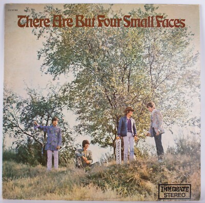 Small Faces ''There Are But Four Small Faces'' Vinyl Record LP Immediate CBS BMI