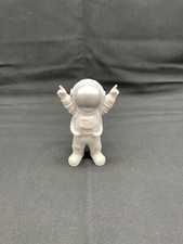 Space Astronaut Figure White Silver Statue Kids Boy Decorated Toy Decorations 4  