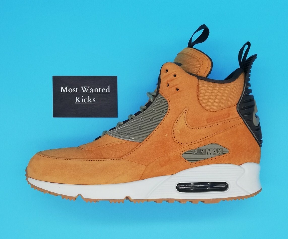 nike air max 90 sneakerboot winter wheat