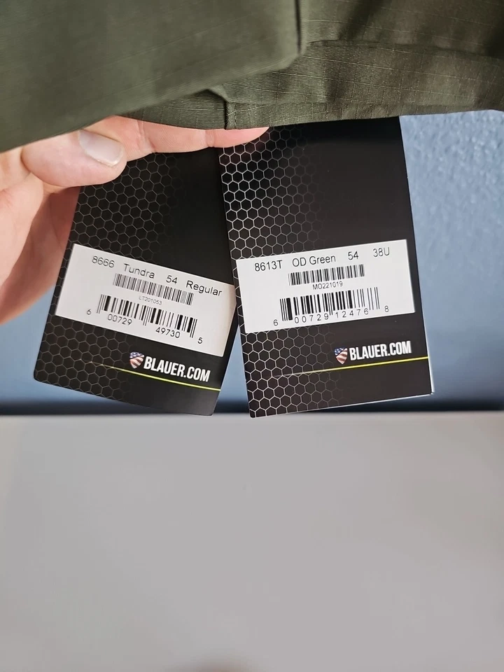 Blauer Flexrs LEO Pants Lot Of (2) Men's 54 X 30 1=OD GREEN 1=TUNDRA Color  - Image 2 of 4