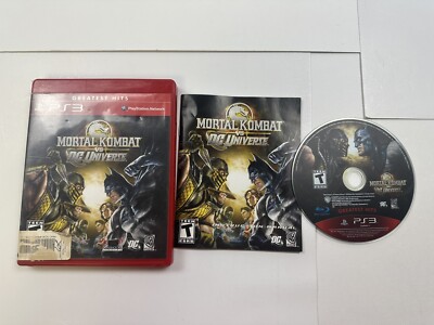Mortal Kombat vs DC Universe (Sony PlayStation 3, 2008) PS3 - Complete Tested!