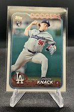 2024 Topps Update Landon Knack #US127 RC Los Angeles Dodgers
