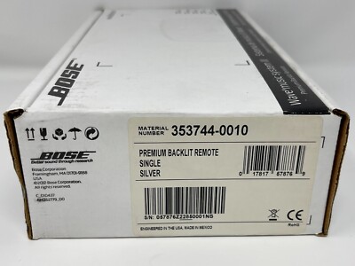 Bose Wave Music System III Premium Backlit Remote Package Stand