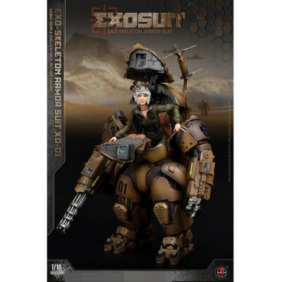 ミリタリー SoldierStory SSE001 1/18Armor Suit XO-01 Soldierstory 1/18 EXO armored suit XO-01 SSE001 Action
