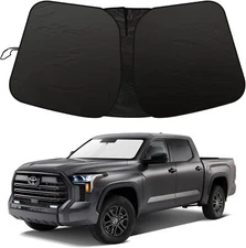 Fits 2022-2025 Toyota Tundra Car Front Windshield Sun Shade Reflective UV Cover
