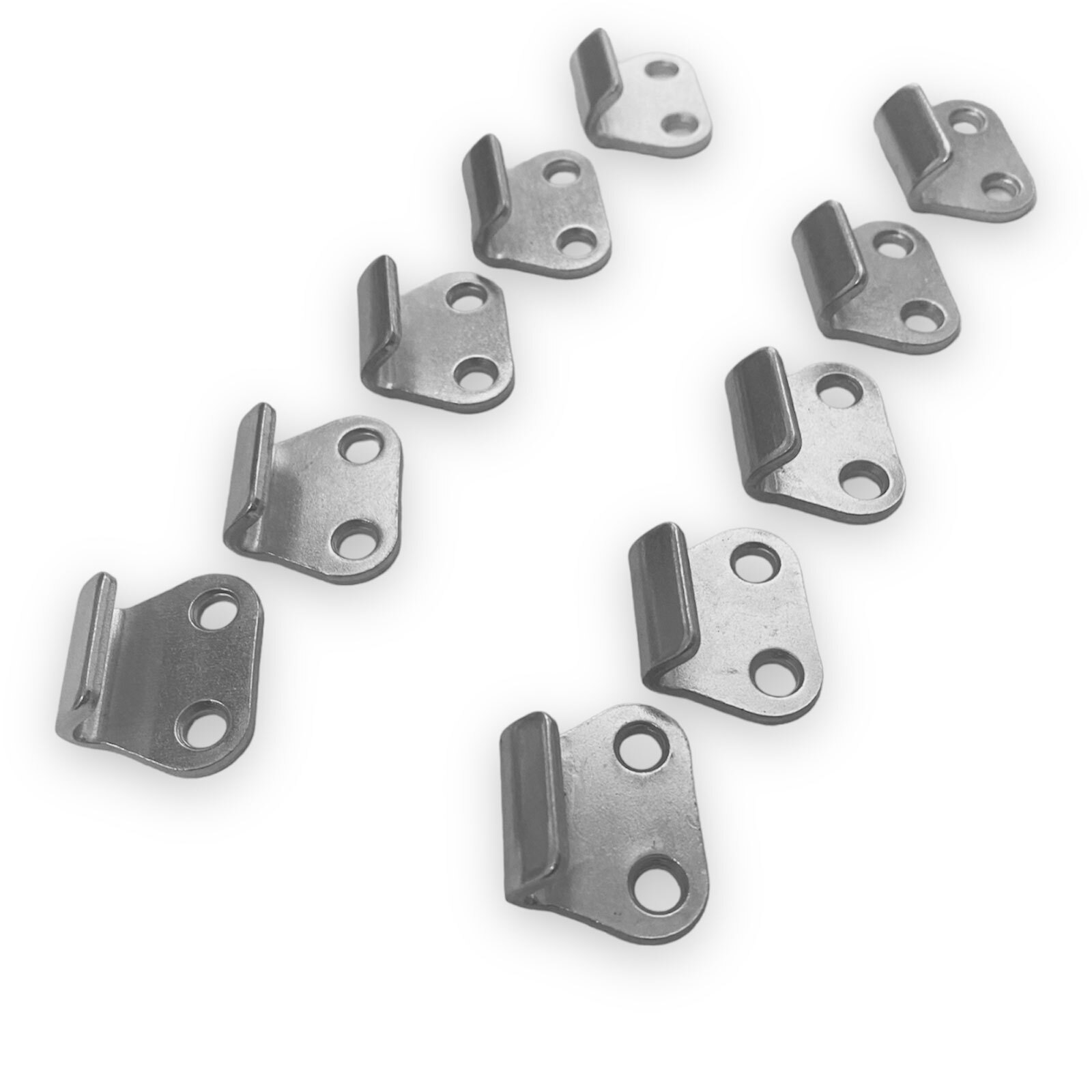 20 Stück Planenhaken Verzinkt - Abspannhaken Für Planen & Netze 50mm