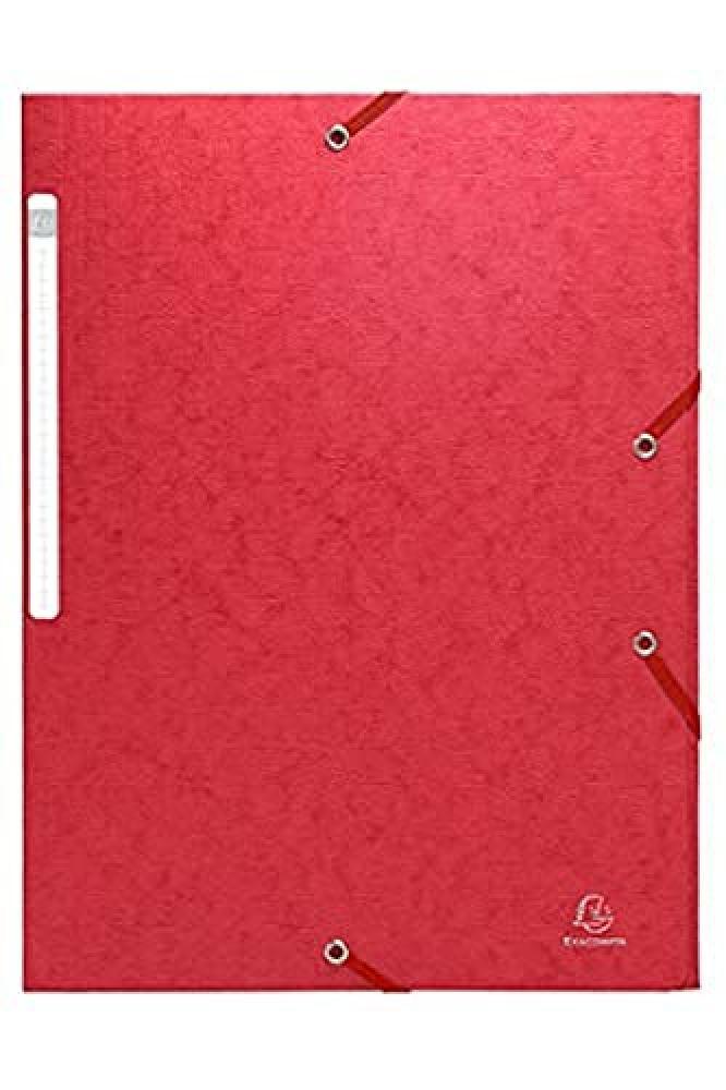 Chemise 3 rabats a elastiques carte lustree 600g/m2 scotten nature future - a4 -