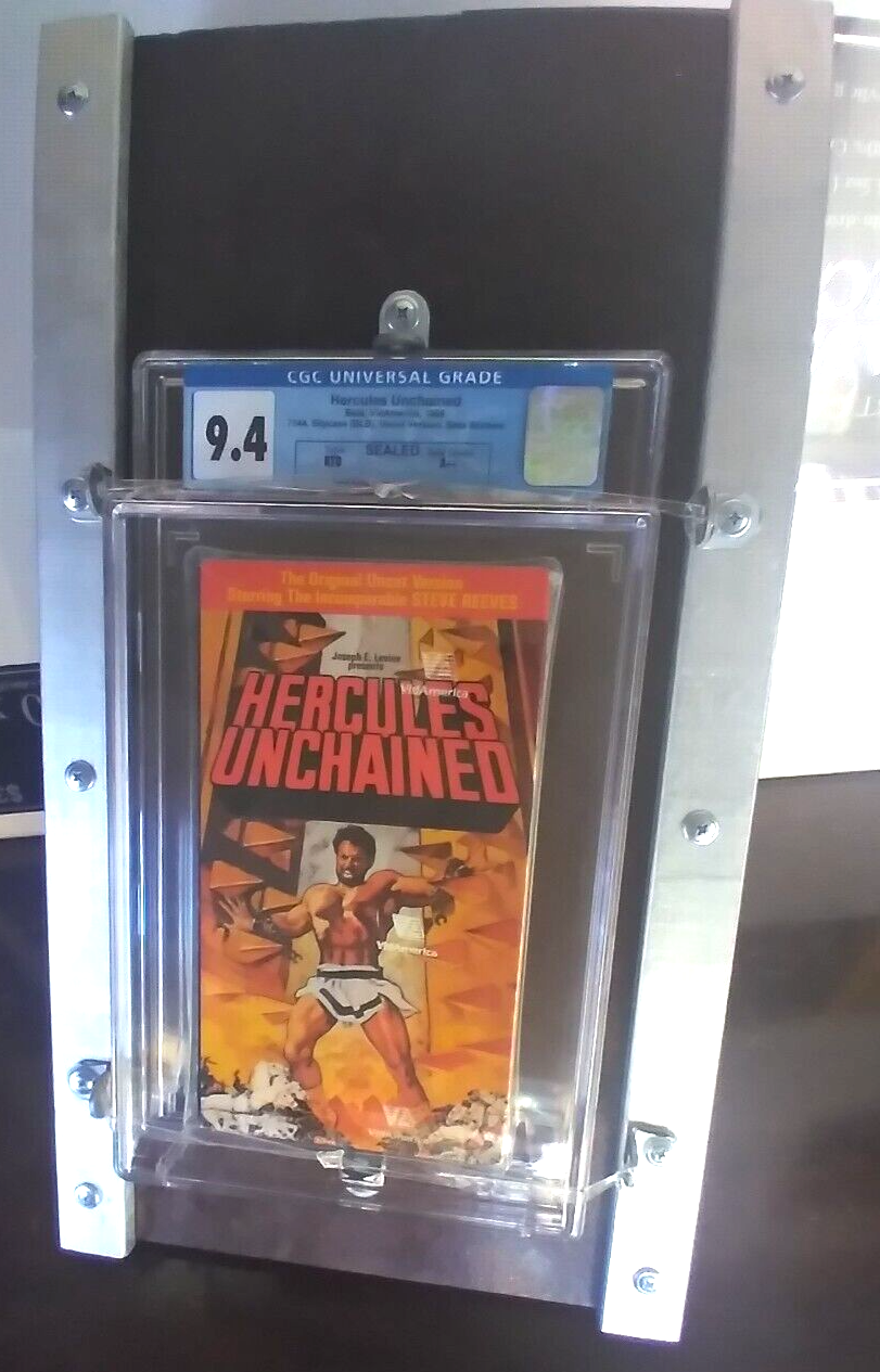 Graded Tape, Movie Theater Posters, Hercules Steve Reeves Unchained, BETAMAX,
