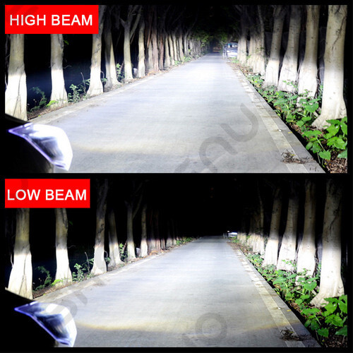 9005 LED Headlight Kit 6000K White Bulbs High/Lo Beam for Malibu 2016-2018 - Picture 6 of 12