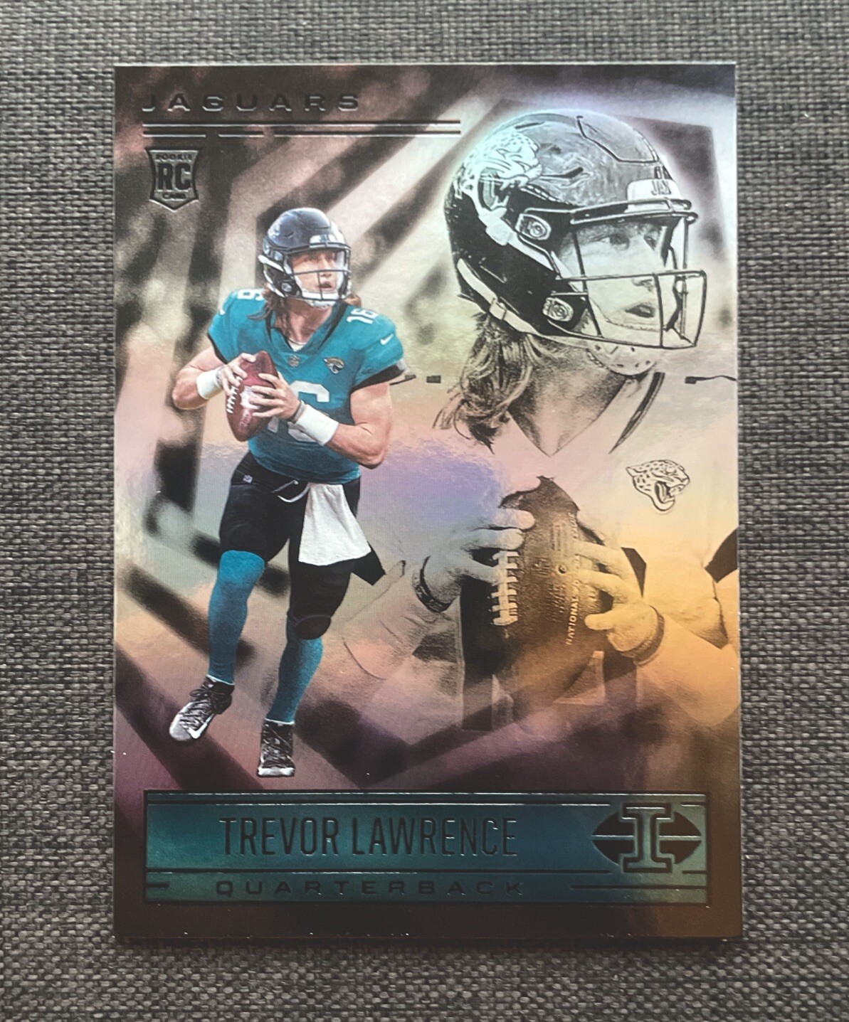 2021 Panini Illusions Trevor Lawrence Holo RC #59