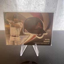 2022 Topps Batting Helmet Commemorative Relic #BH-KM Ketel Marte Arizona