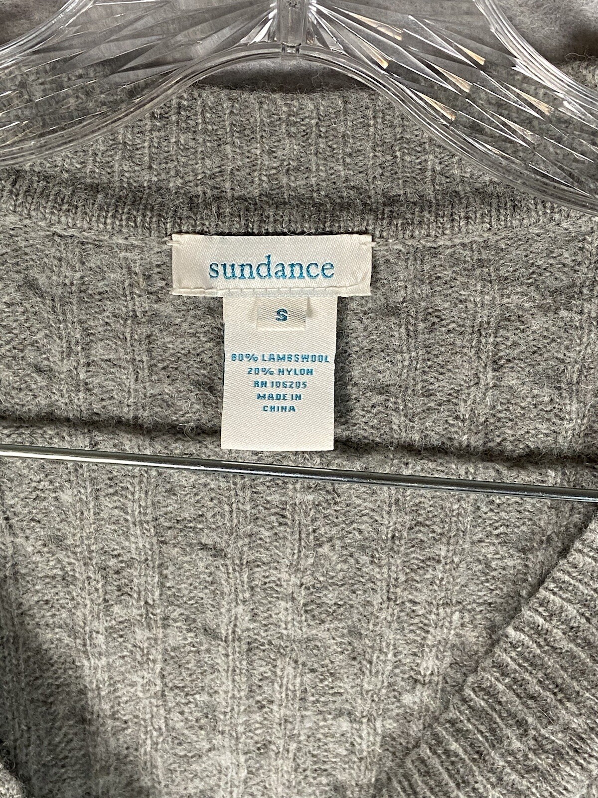 Sundance lambswool patchwork duster cardigan swea… - image 4