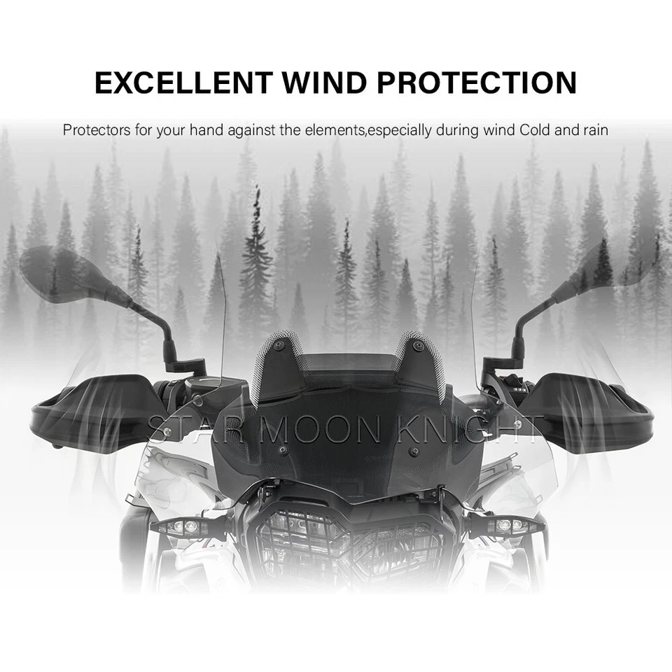Capa protetora de mão para Honda Hornet 500 CB500 Hornet Handle Wind Shield - Imagem 2 de 4