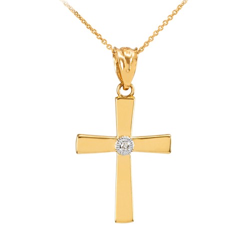 Polished Fine 14k Yellow Gold Center 