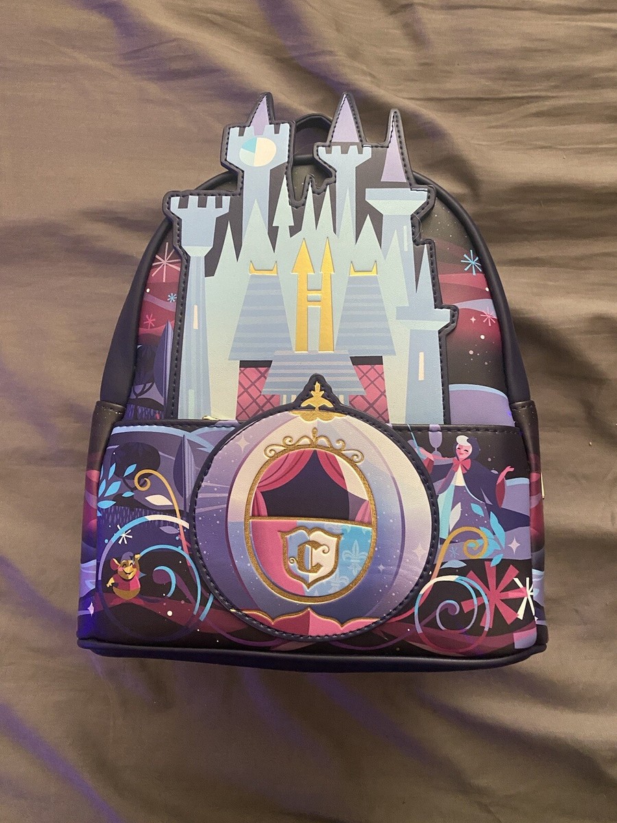disney's cinderella castle series mini backpack Loungefly Disney Cinderella Castle Series Mini Backpack NWT