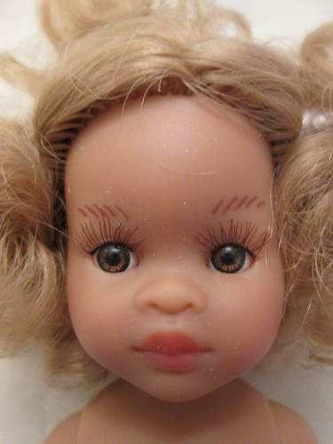Raquel Nude Paola Reina Las Mini Amigas Doll Vinyl 8" Miniamigas Brown Eyes - Picture 8 of 9