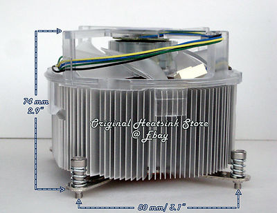 i7 LGA2011 CPU Cooler Heatsink Fan for i7-5820K i7-5930K i7-5960X Processor New