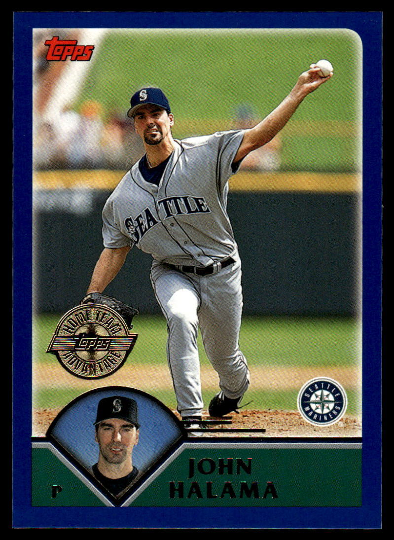 2003 Topps #280 John Halama Home Team Advantage