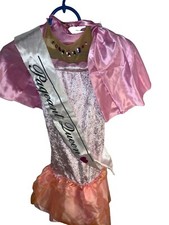 Girls Halloween Costume- Pageant Queen Size Small Dress  Sash