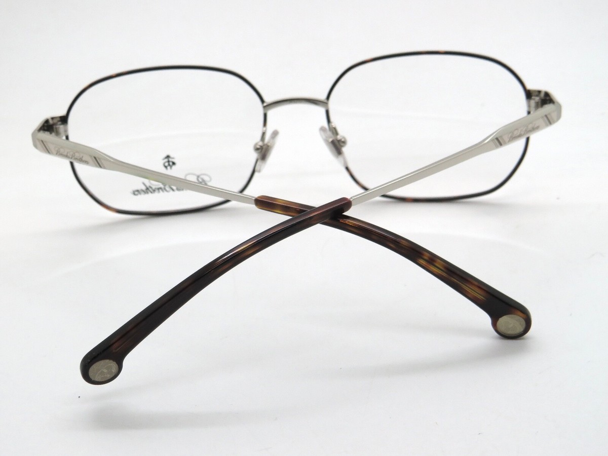 BROOKS BROTHERS HAVANA EYEGLASS FRAMES BB 1049 1658 54-17-140 TORTOISE SILVER NEW BROOKS BROTHERS BB 1049 1658 HAVANA SILVER AUTHENTIC  main image 4