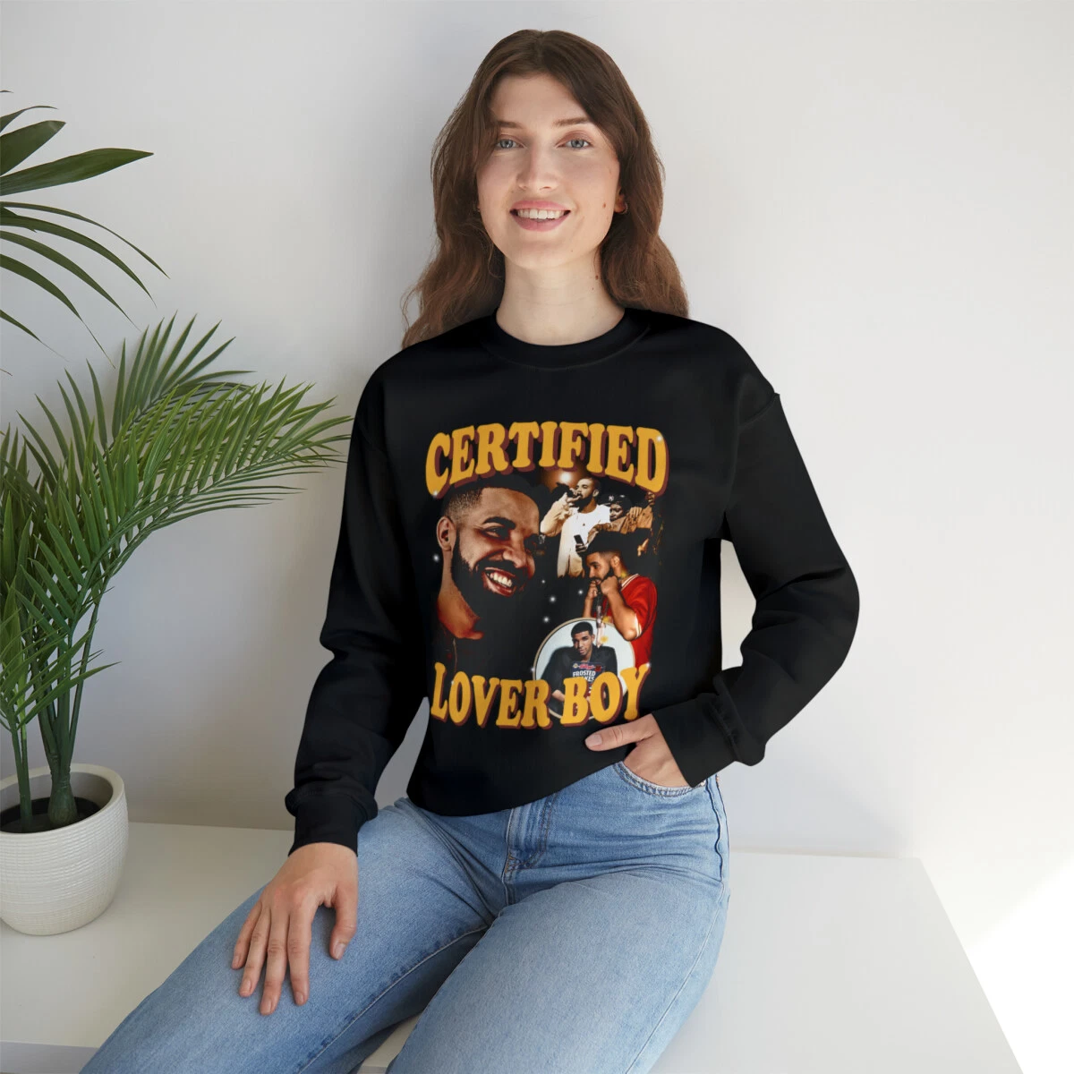Drake crewneck clearance