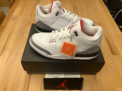 AIR JORDAN III 3 Retro / White Cement (2011) / Size 11.5 (E.U. 45,5) / Deadstock