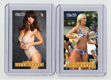 Tarjeta de tabaco Lake Bell rara curada al fuego MH #'d x/3 no. 480