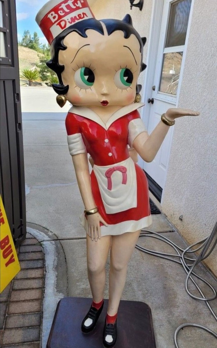 ビンテージ ベティちゃん Betty Boop アメリカンダイナー ウェートレス 楽天市場】BETTY BOOP ベティブープ フィギュア DOLL-DINER H