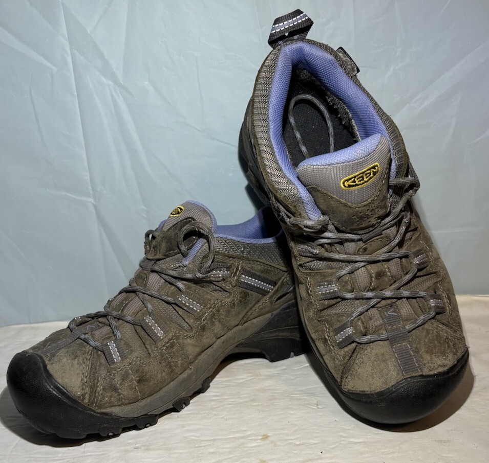Stivali da trekking KEEN Targhee II scarpe impermeabili da donna taglia 7 W marrone viola