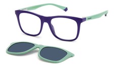 POLAROID KIDS PLD 8055/CS RNB BLUE GREEN 46/16/130 JUNIOR Sunglasses