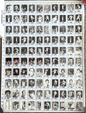 North Carolina-1989 Collegiate Collection-Complete Uncut Sheet-Michael Jordan