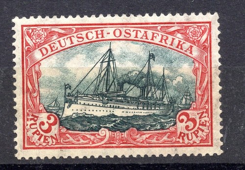 German East Africa, 3 Rupees Mi. 39 I A 1, MNH but tropical, exp. Jaeschke-L.