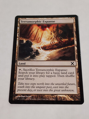 Terramorphic Expanse - 10th Tenth Edition Magic the Gathering MTG Single Nice!
