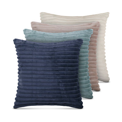 Kissenhülle Kissenbezug Cord Optik Dekokissen Couchkissen Cashmere Touch Kissen