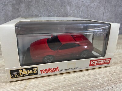 OLD Very Rare Kyosho MINI-Z Racer readyset Ferrari F355 RED Japan