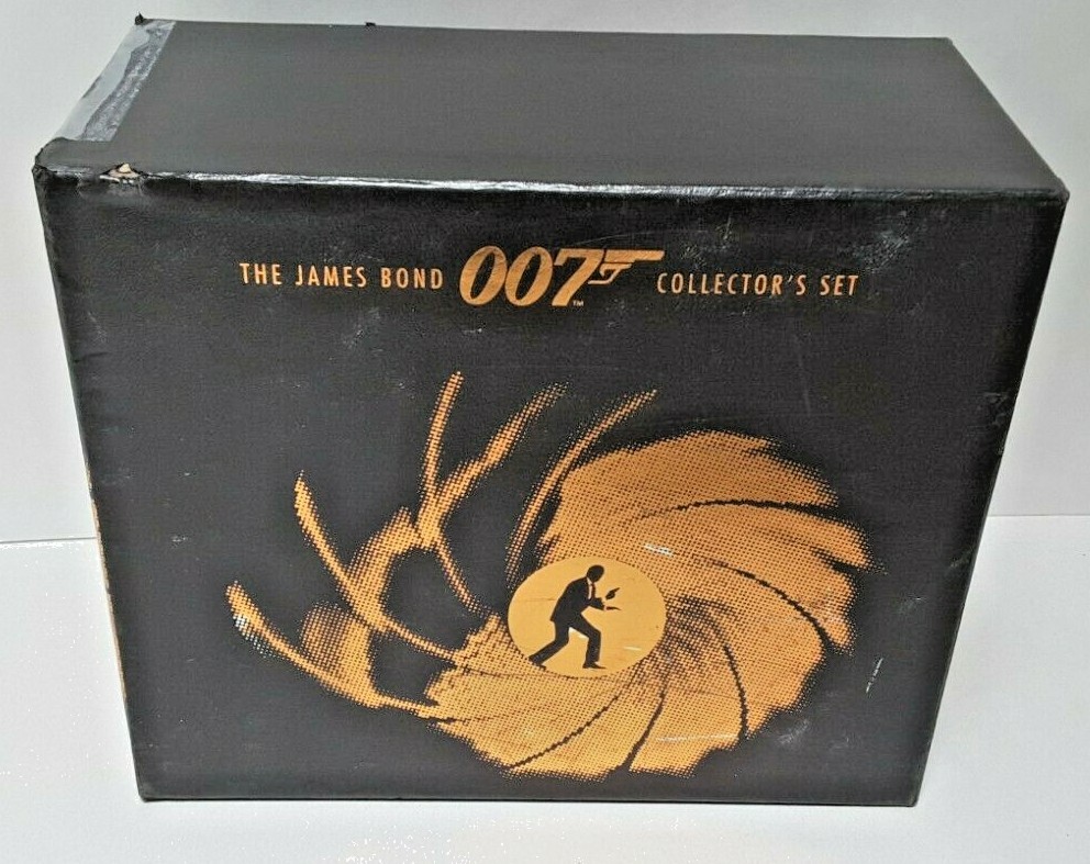 James Bond “007” VHS Collector's Set, 8 Movies With Box, MGM