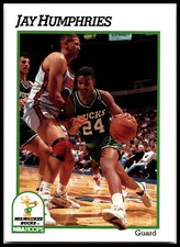 Jay Humphries #117 1991 NBA Hoops Bucks B0141A