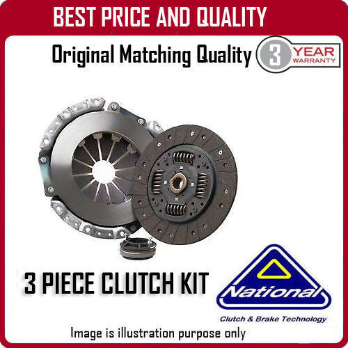 CK9358 NATIONAL 3 PIECE CLUTCH KIT FOR AUDI A8 - Picture 1 of 1
