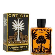 Ortigia Sicilia AMBRA NERA Bath Oil 6.8fl oz/200g Italy NEW SEALED