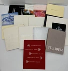 Lot = 13 Steuben Glass Catalogs Catalogue Most Vintage-Orig. Prices Descriptions