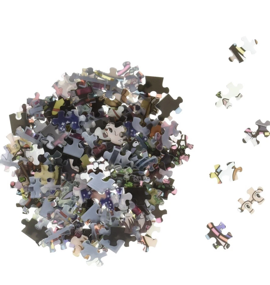 Kiki's Delivery Service Jiji Art Crystal Jigsaw Puzzle 208 Pieces Studio Ghibli - Image 3 of 4