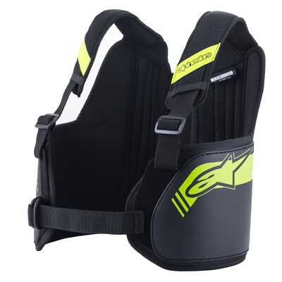 Alpinestars Bionic Rib Protector Kart Qualität Rennbekleidung rot gelb Jugendgröße