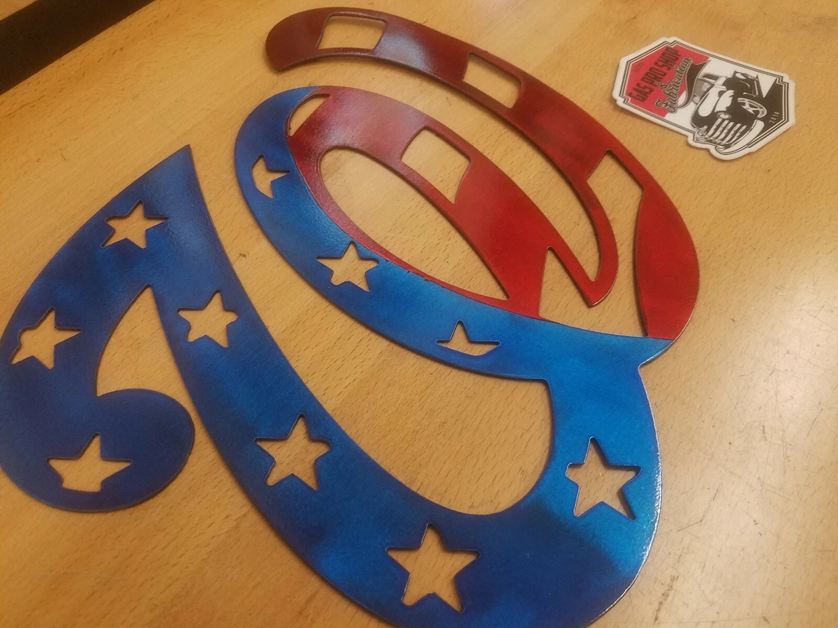 Washington Nationals Metal Wall Art Plasma Cut Home Decor Man cave Nats Mlb